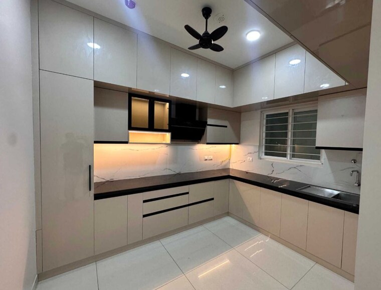 Kitchen, aparna-zenon 3 Bedroom 1690 Sq.Ft. Apartment In Puppalaguda Hyderabad 10020750