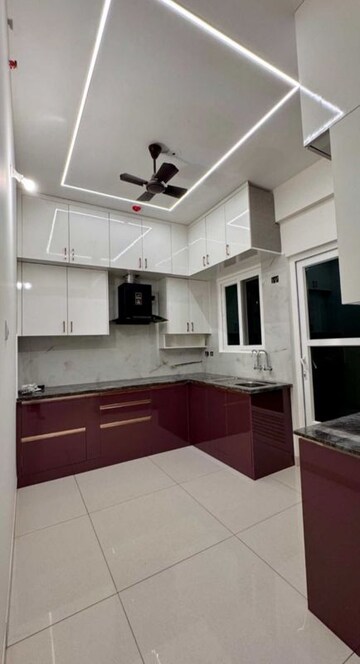 Kitchen in 3 BHK Apartment at Aparna Zenon, Puppalaguda – for Rent