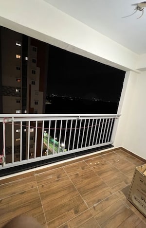 Balcony in 2 BHK Apartment at My Home Krishe, Financial District – for Rent