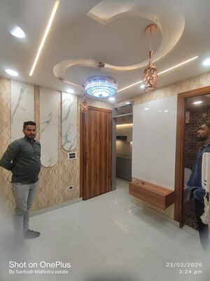 Living Room in 2 BHK Builder Floor at Mansa Ram Park – for Rent