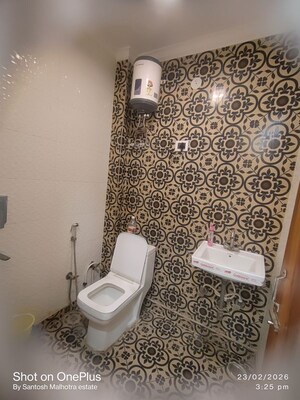 Bathroom in 2 BHK Builder Floor at Mansa Ram Park – for Rent
