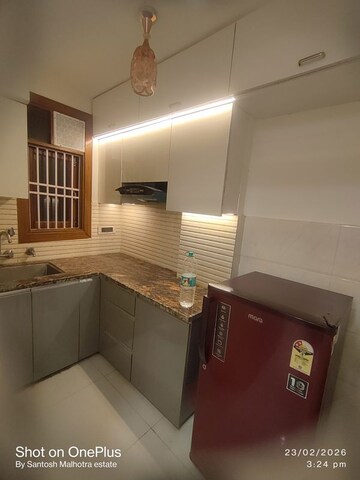 Kitchen in 2 BHK Builder Floor at Mansa Ram Park – for Rent