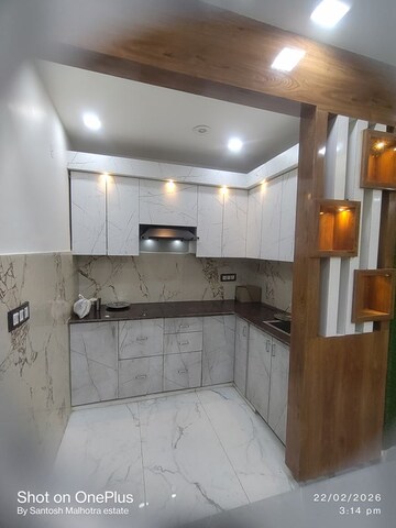 Kitchen in 3 BHK Builder Floor at Dwarka Mor – for Rent