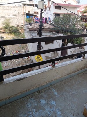 Balcony in 2 BHK Apartment at ABD Galaxy, Aliganj – for Rent