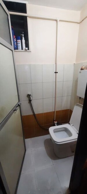 Bathroom in 1 BHK Apartment at Ashtagandha Chs, Seawoods Sector 48 – for Sale