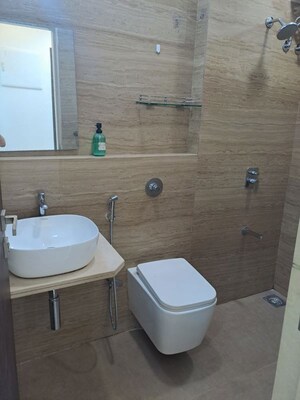 Bathroom in 2 BHK Apartment at Platinum Life, Andheri West – for Rent