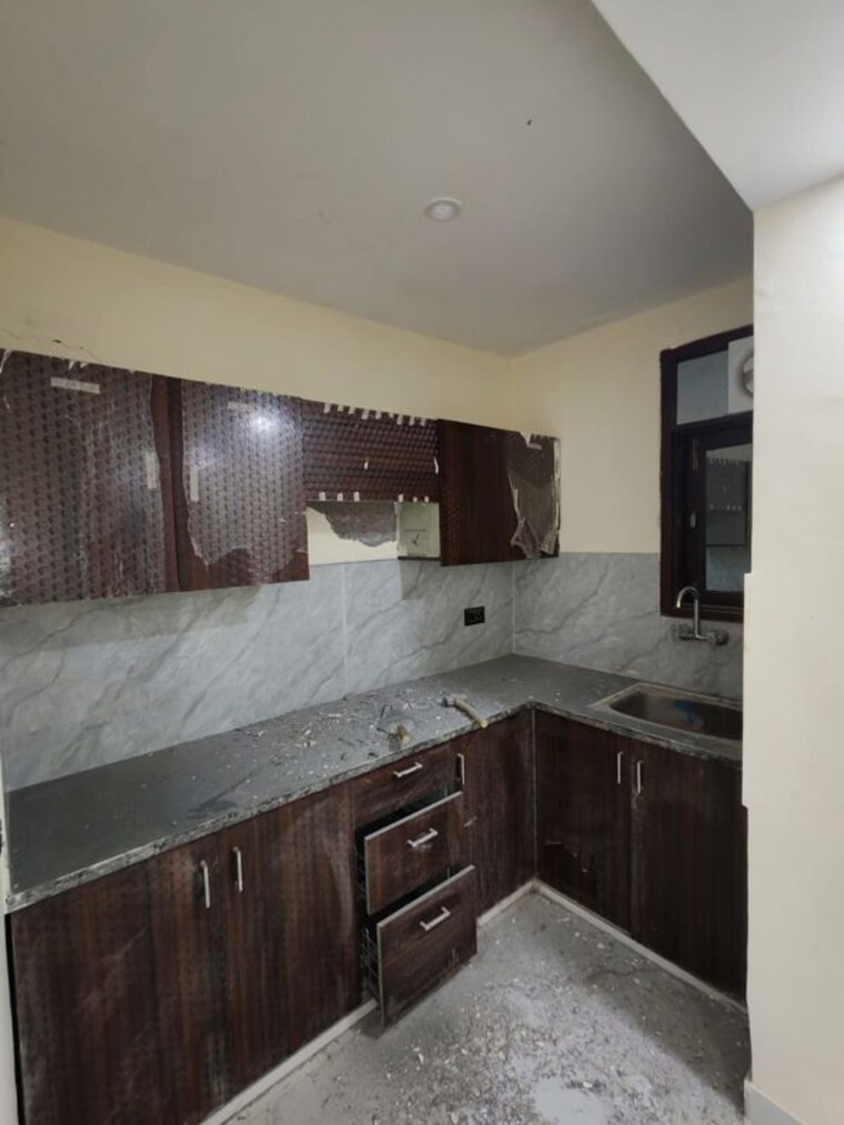 Kitchen, risland-sky-mansion 1 Bedroom 550 Sq.Ft. Builder Floor In Chattarpur Delhi 10020823