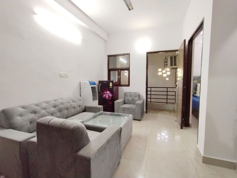 Living Room, saket 1 Bedroom 400 Sq.Ft. Builder Floor In Saket Delhi 10013213