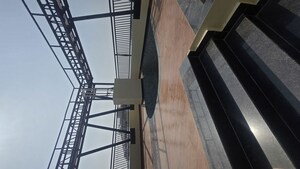 Terrace in 4 BHK Apartment at Maya Green Lotus Utsav, International Airport Road – for Rent