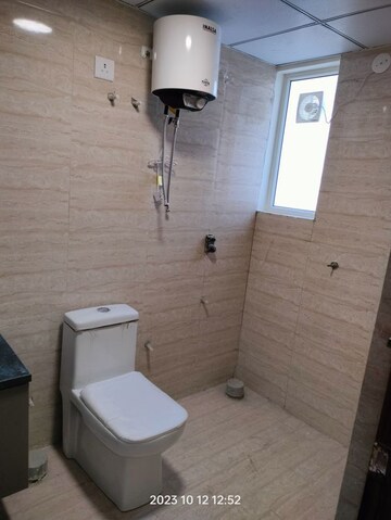 Bathroom in Studio Apartment at Okay Plus Solitaire Suites, Ramnagariya – for Rent