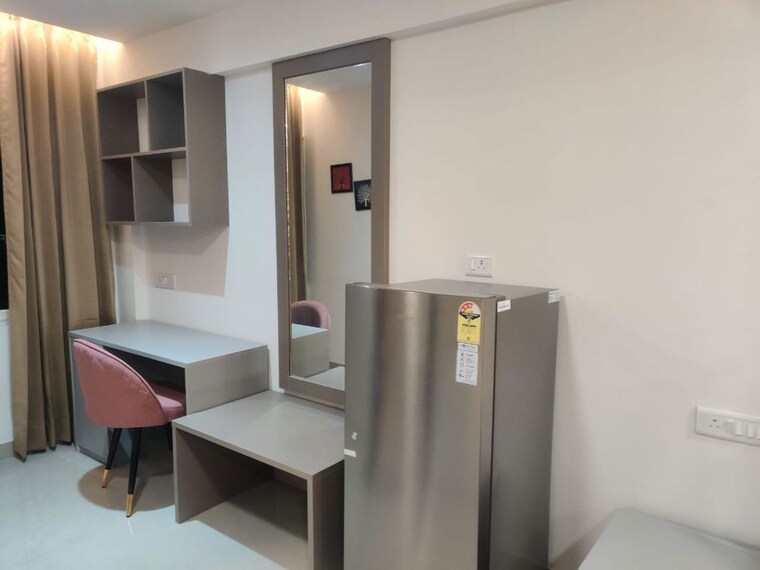 Kitchen, okay-plus-solitaire-suites Studio 408 Sq.Ft. Apartment In Ramnagariya Jaipur 10020900