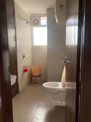Bathroom in 3 BHK Apartment at Motiaz Royal Citi, Ambala Highway – for Rent