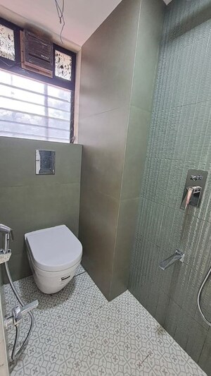 Bathroom in 2 BHK Apartment at Andaz CHS, Andheri West – for Rent