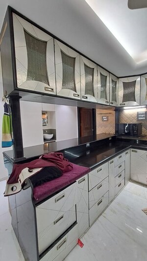 Kitchen in 3 BHK Apartment at Heritage View Vile Parle, Vile Parle West – for Rent