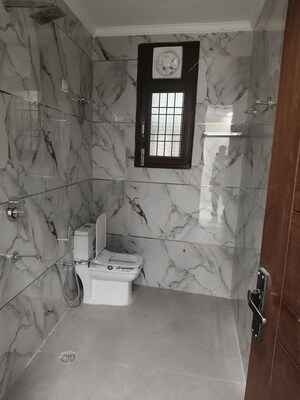 Bathroom in 3 BHK Apartment at Shivalik Colony – for Rent