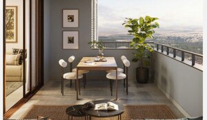 Team Area in 3 BHK Apartment at Mahaveer Sanctum, Old Airport Road – for Sale