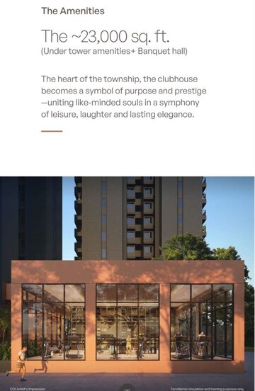 3 BHK Apartment – Exterior View View at Mahaveer Sanctum, Old Airport Road - for Sale