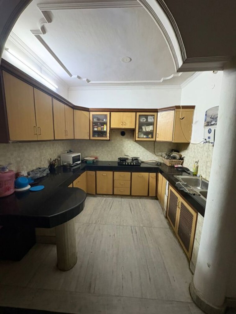 Kitchen, greater kailash i 1 Bedroom 200 Sq.Yd. Apartment In Greater Kailash I Delhi 10020988