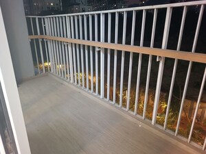 Balcony in 3 BHK Apartment at Tata Serein, Pokhran Road No Two – for Rent