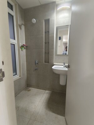 Bathroom in 3 BHK Apartment at Tata Serein, Pokhran Road No Two – for Rent