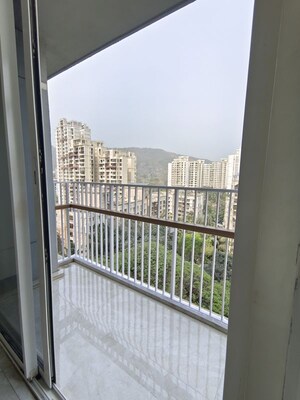 Balcony in 3 BHK Apartment at Tata Serein, Pokhran Road No Two – for Rent