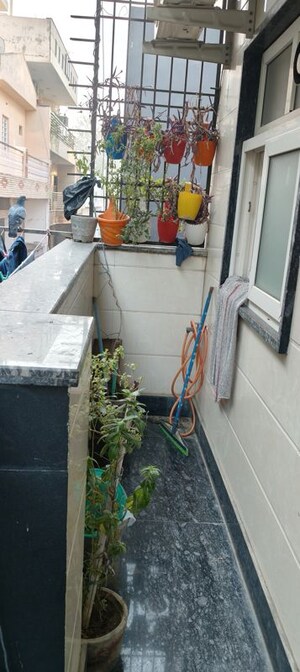 Balcony in 3.5 BHK Builder Floor at Shyam Nagar – for Sale