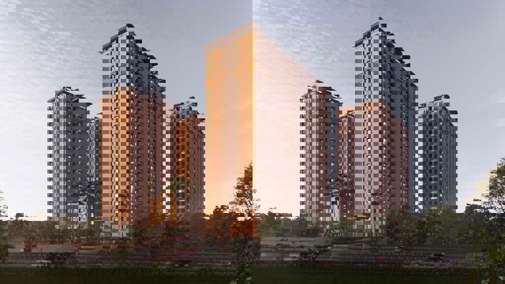 2 BHK 940 Sq.Ft. Apartment in Pacifica Hillcrest Phase 2