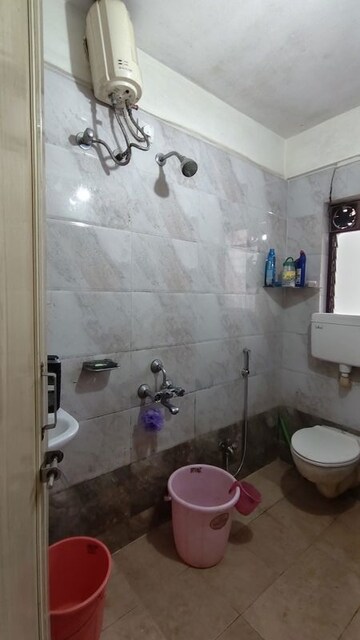 Bathroom in 1 BHK Apartment at Veerabhadra Nagar – for Rent
