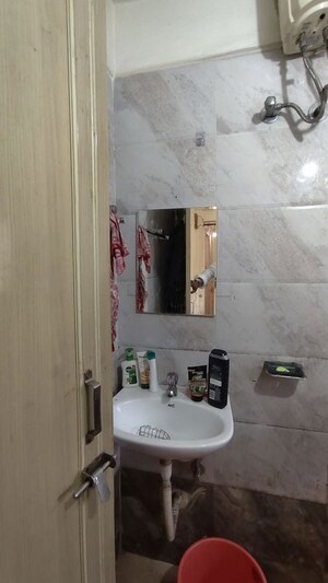 Bathroom in 1 BHK Apartment at Veerabhadra Nagar – for Rent