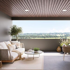 Balcony in 3 BHK Apartment at Assetz Mizumi Reserve, Kudlu – for Sale