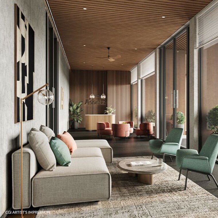 Living Room, assetz-mizumi-reserve 3 Bedroom 1901 Sq.Ft. Apartment In Kudlu Bangalore 10021046