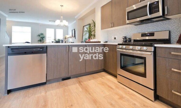 Kitchen, spenta-palazzio 3 Bedroom 908 Sq.Ft. Apartment In Sakinaka Mumbai 10021066