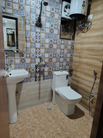 Bathroom in Studio Apartment at Knowledge Park V Greater Noida – for Rent