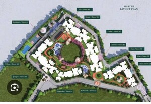 Master Plan in 2 BHK Apartment at Runwal The Central Park, Chinchwad – for Sale