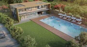 Swimming Pool in 2 BHK Apartment at Pride Purple Park Connect, Hinjewadi – for Rent