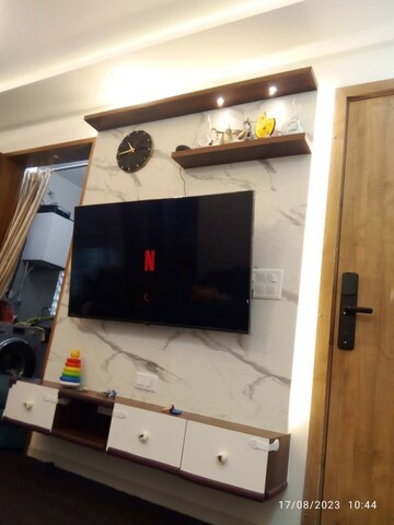 Master Bedroom in 3 BHK Apartment at Rama Fusion Towers, Hinjewadi – for Rent