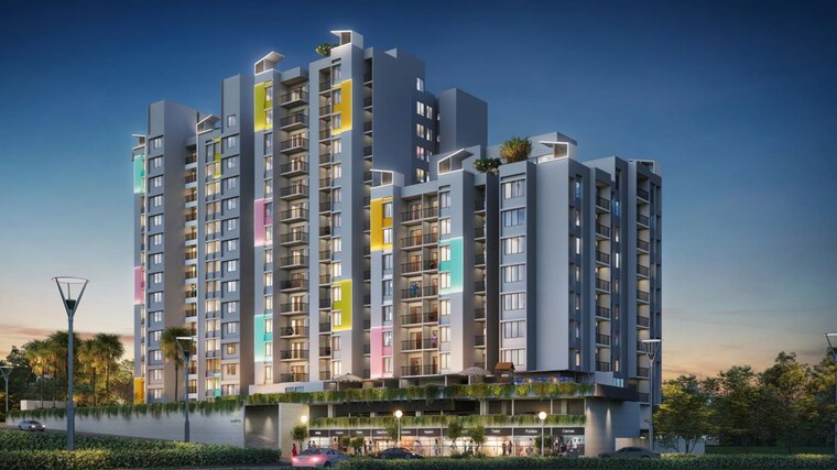 Exterior View, karma-rejoice 4 Bedroom 1486 Sq.Ft. Apartment In Undri Pune 10021259
