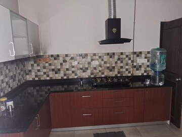 Kitchen in 3.5 BHK Apartment at Prestige Lakeside Habitat, Varthur – for Rent