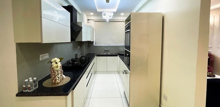 Kitchen, ramgarh bhudda 3 Bedroom 1745 Sq.Ft. Apartment In Ramgarh Bhudda Zirakpur 10021290