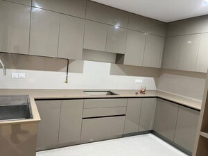 Kitchen in 3 BHK Apartment at Hiranandani Skylark Enclave, Ghodbunder Road – for Rent