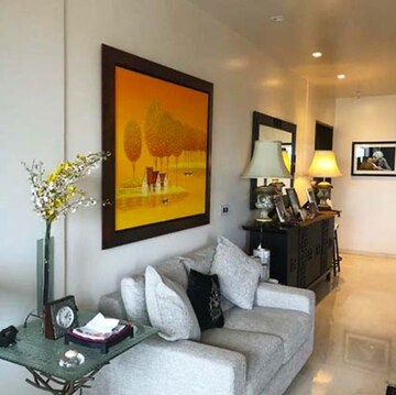 Living Room in 5 BHK Penthouse at Andheri West – for Sale