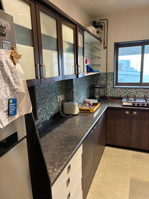 Kitchen in 2 BHK Apartment at Basant Apartment Cuffe Parade, Cuffe Parade – for Rent