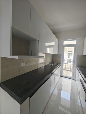 Kitchen in 3.5 BHK Builder Floor at Smart World Gems, Sector 89 – for Rent