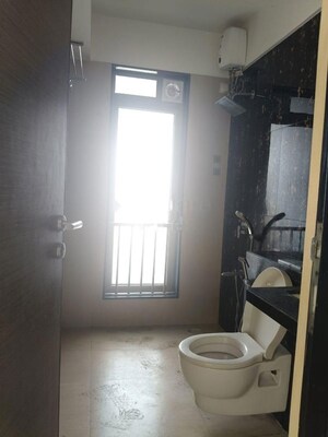 Bathroom in 2.5 BHK Apartment at The Wadhwa Anmol Fortune, Goregaon West – for Rent