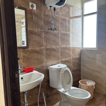 Bathroom in 3 BHK Apartment at Amrapali Crystal Homes, Sector 76 – for Rent