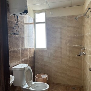 Bathroom in 3 BHK Apartment at Amrapali Crystal Homes, Sector 76 – for Rent