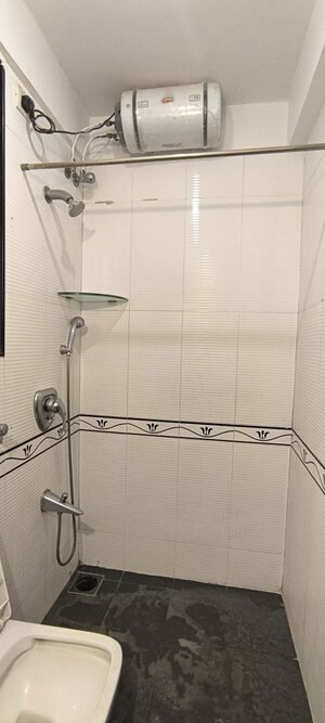 Bathroom in 2 BHK Apartment at Supreme Lake Homes, Powai – for Rent