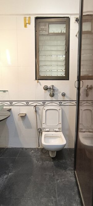 Bathroom in 2 BHK Apartment at Supreme Lake Homes, Powai – for Rent