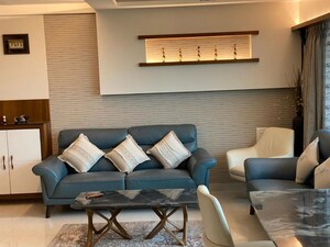 Living Room in 2.5 BHK Apartment at Neelkanth Greens, Manpada – for Sale
