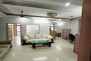 Living Room in 3 BHK Apartment at Vaishali Nagar – for Rent